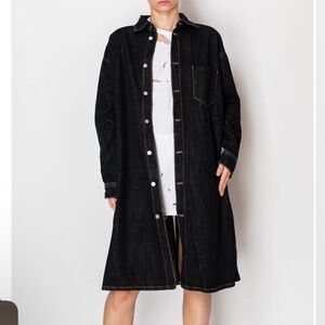 Women's Black Denim Jean Jacket